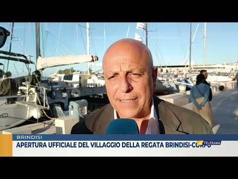 Apertura ufficiale del villaggio della regata Brindisi-Corfù