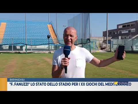 "F. Fanuzzi" lo stato dello stadio  XX Giochi del Mediterraneo