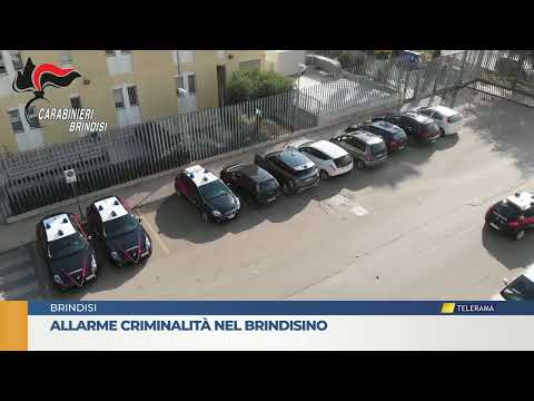 Allarme criminalità nel brindisino