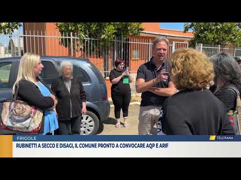 Rubinetti a secco e disagi, il Comune pronto a convocare Aqp e Arif