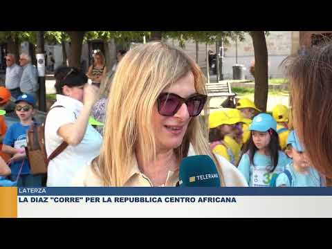 LATERZA.  LA DIAZ "CORRE" PER LA REPUBBLICA CENTRO AFRICANA