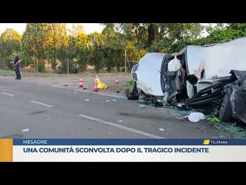 Una comunità sconvolta dopo il tragico incidente