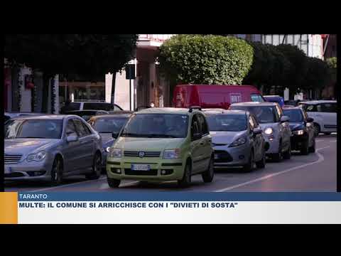 TARANTO.  MULTE: IL COMUNE SI ARRICCHISCE CON I "DIVIETI DI SOSTA"