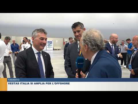 TARANTO.  VESTAS ITALIA SI AMPLIA PER L'OFFSHORE