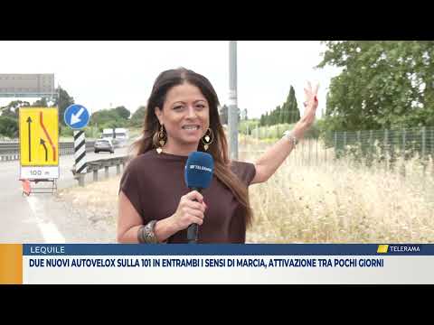 Due nuovi autovelox sulla 101 in entrambi i sensi di marcia, attivazione tra pochi giorni
