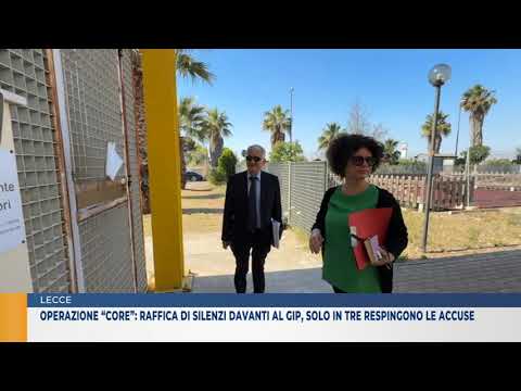 Operazione “Core”: raffica di silenzi davanti al Gip, solo in tre respingono le accuse