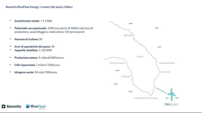 Parco offshore "Odra", si tira dritto: avviata la procedura di impatto ambientale