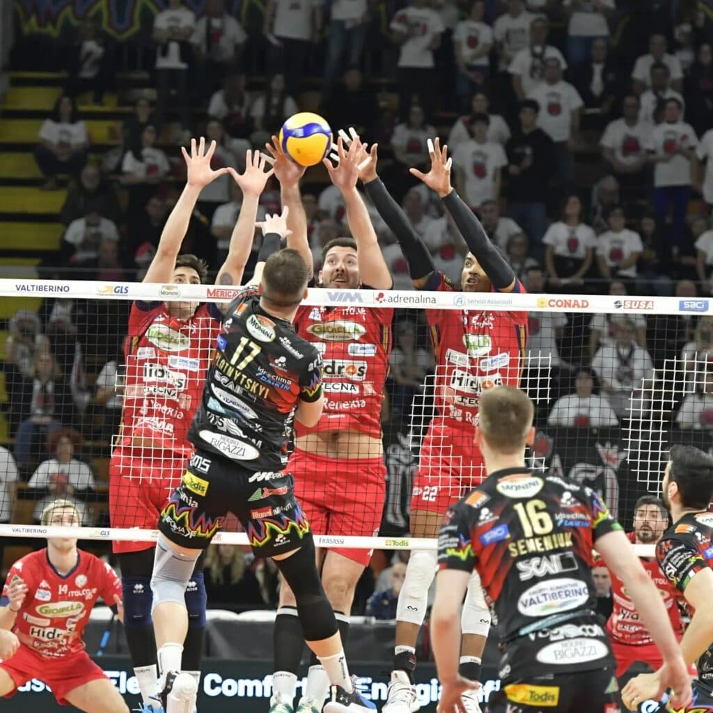 Superlega, Perugia travolge Taranto, termina 3-0