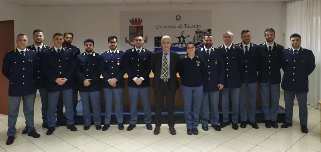 Il Questore accoglie i nuovi assistenti della Polizia di Stato