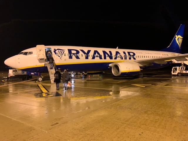 Atterraggio di emergenza nell'aeroporto del Salento