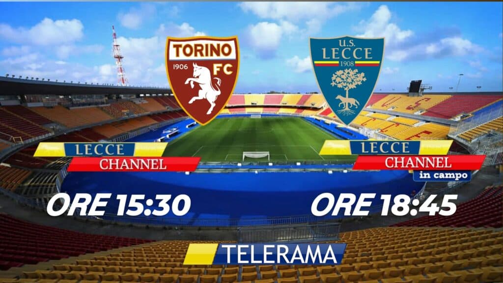 Doppio appuntamento con Lecce-Channel in vista di Torino-Lecce