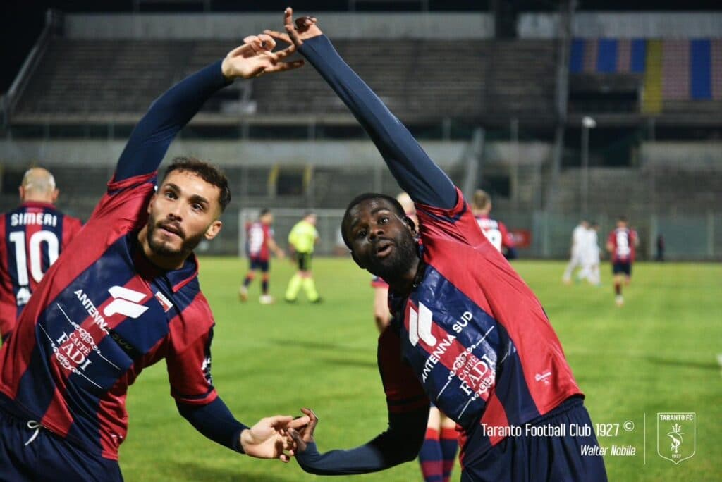 Taranto tre partite e un … cuore