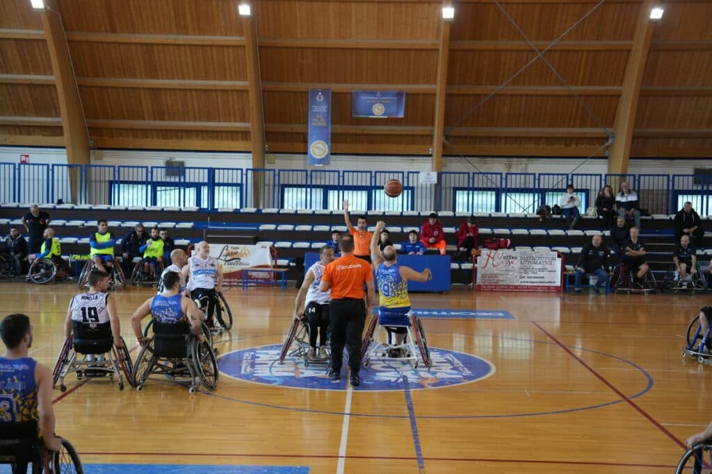 Basket in carrozzina, serie B, primo stop per la Lupiae Team Salento