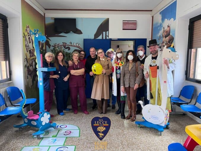 US Lecce Love e Nociglia Giallorossa per i bambini del pediatrico di Galatina