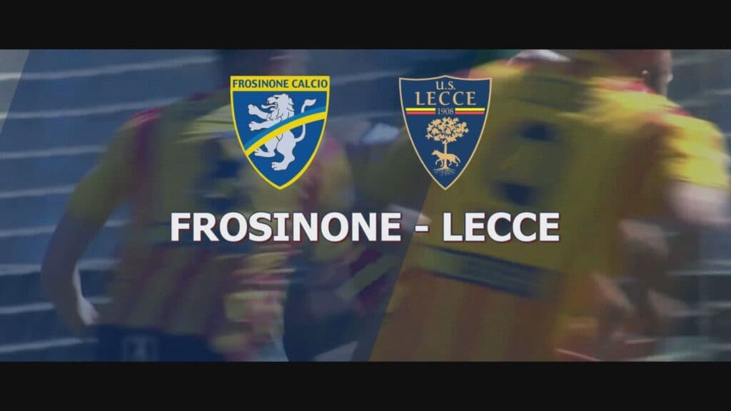 Frosinone-Lecce alle 15 su TeleRama