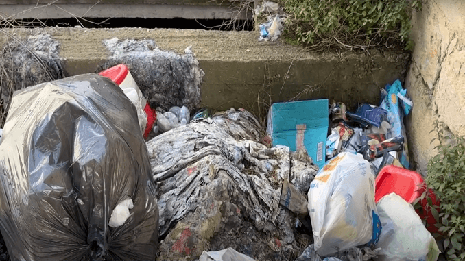 Viale Grassi, discarica a cielo aperto tra i palazzi: la rabbia dei residenti