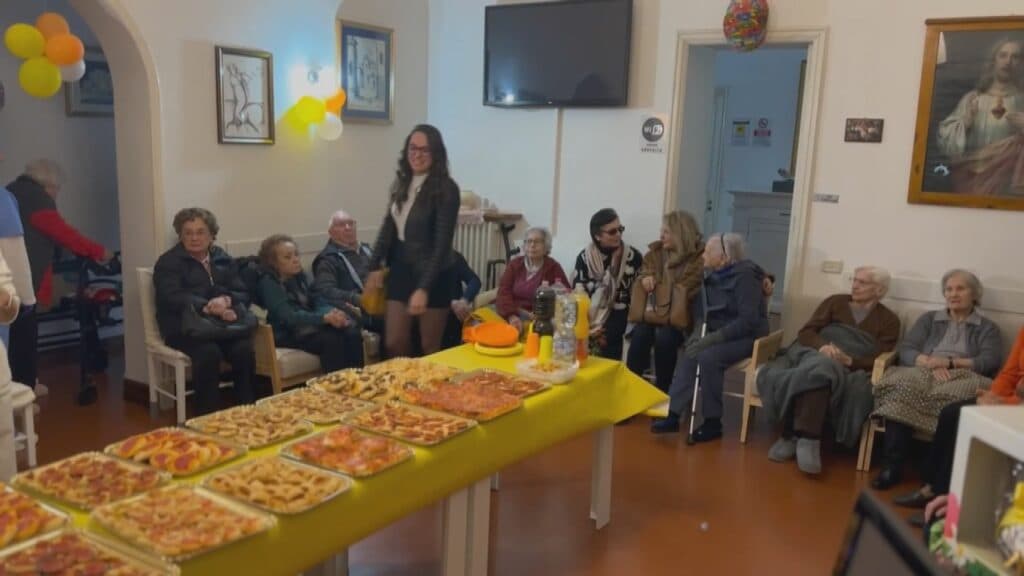 Gioia e tenerezza alla festa pasquale di Villa Monica