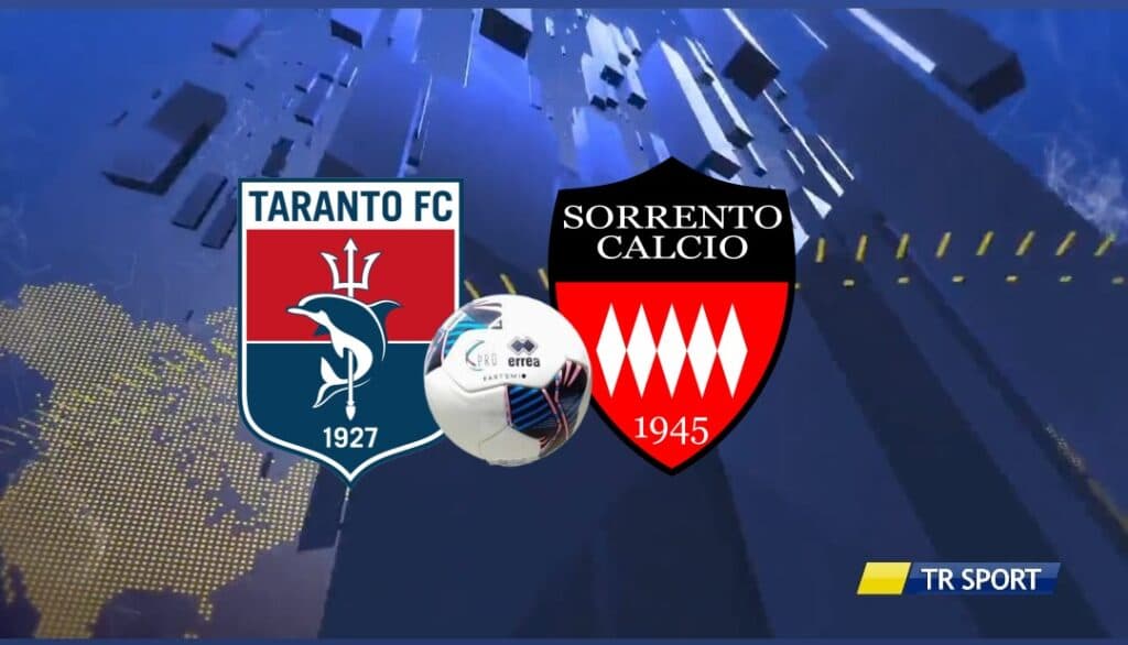 Serie C, il Taranto rallenta contro il Sorrento