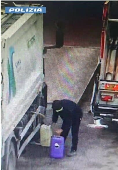 Sorpresi a rubare carburante dai camion di Kyma Ambiente: due arresti