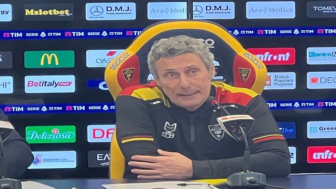 Lecce, Gotti: "Dobbiamo continuare così "