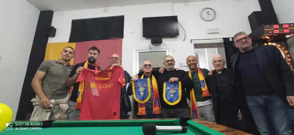 A Squinzano taglio del nastro per il Club Giallorosso intitolato a Peppino Palaia