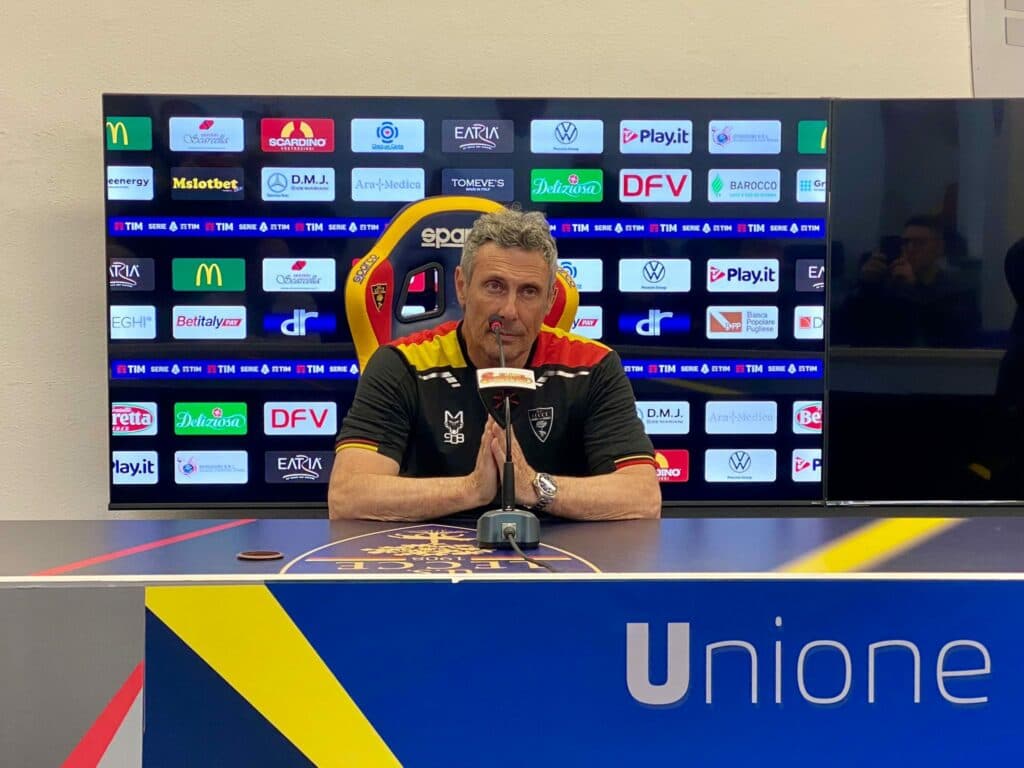 Lecce, Gotti: "Contro il Verona partita di grande peso"