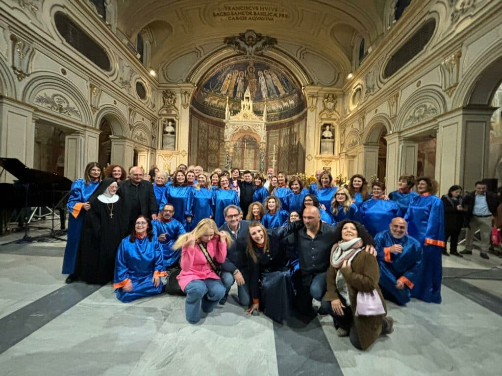 A.M. Family: il coro gospel salentino emoziona la Basilica di Santa Cecilia