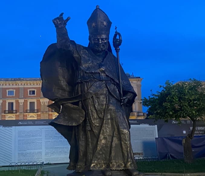 Ecco la copia di Sant'Oronzo. Sabato la collocazione