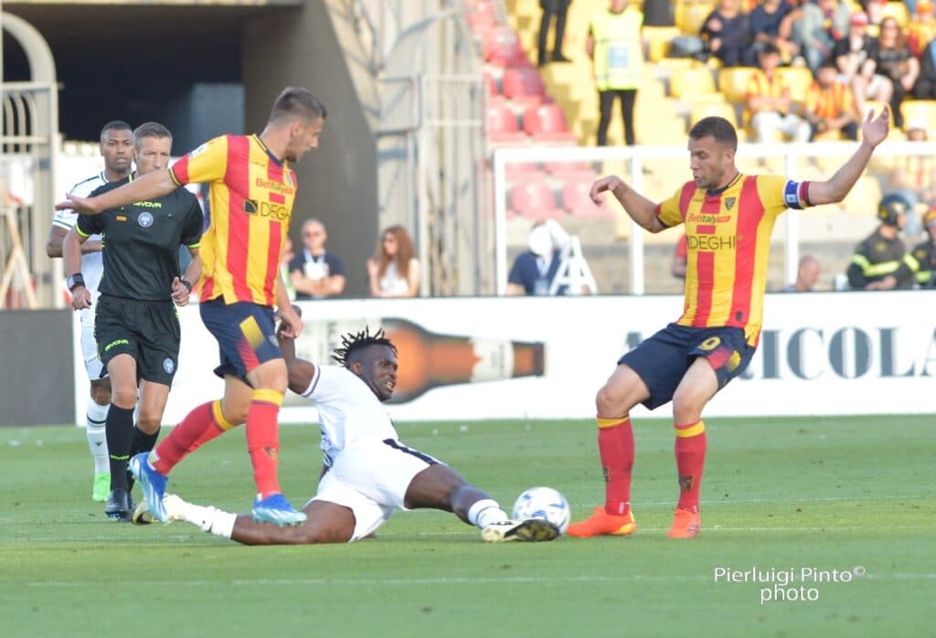 Lecce-Udinese questa sera alle 21.00 su TeleRama