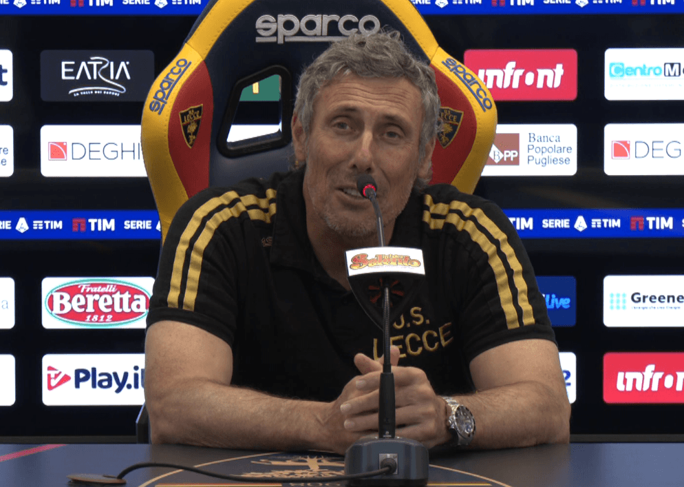 Lecce, Gotti: "A Cagliari partita che va oltre la tattica"