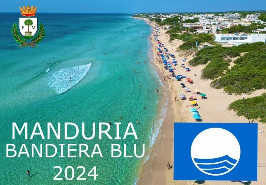 Manduria è Bandiera Blu 2024