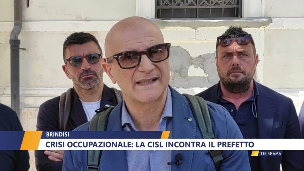 Crisi occupazionale: la Cisl incontra il Prefetto di Brindisi