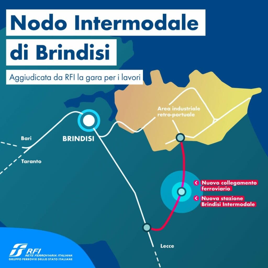 Mai più treni con merci pericolose in città. A Brindisi aggiudicata gara per nodo intermodale