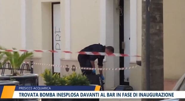 L'ordigno non esplode per un malfunzionamento, fatto brillare in una cava