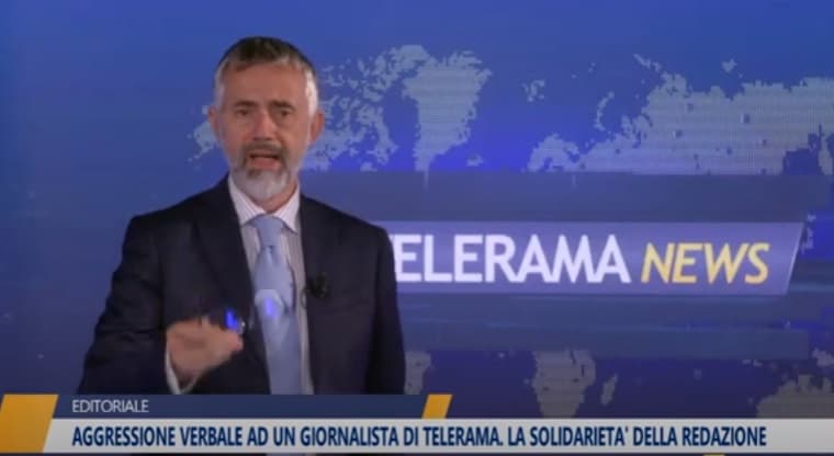 Aggressione verbale a un giornalista di Telerama: la solidarietà della redazione