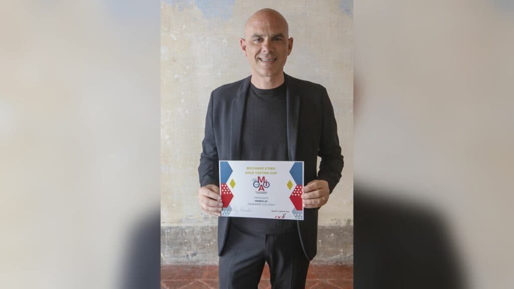 Bicchiere d'oro Gold Taste al MIOOA 2024 per Primoljo
