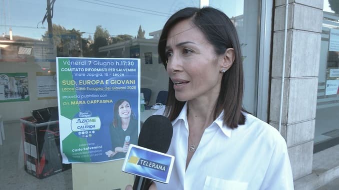 L'onorevole Carfagna lancia Lecce Città Europea dei Giovani 2028