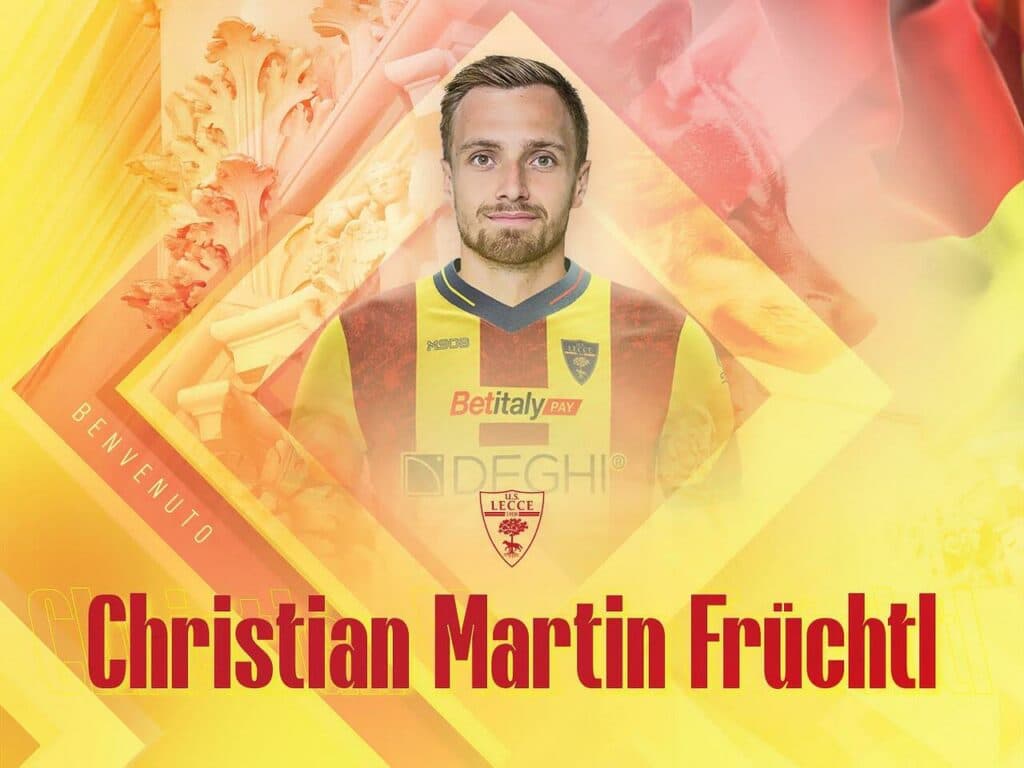 Il Lecce ha un nuovo portiere, ecco Christian Martin Früchtl
