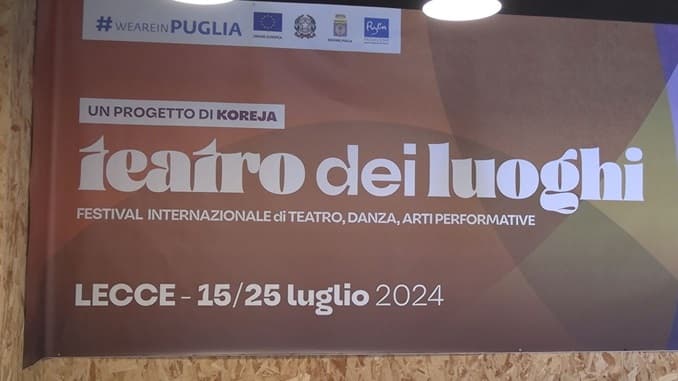 Dal 15 al 25 luglio torna il festival “Teatro dei luoghi” con 18 diversi spettacoli