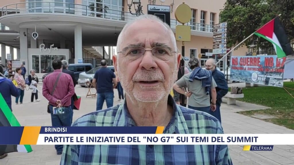 Partite a Brindisi le iniziative del "No G7"