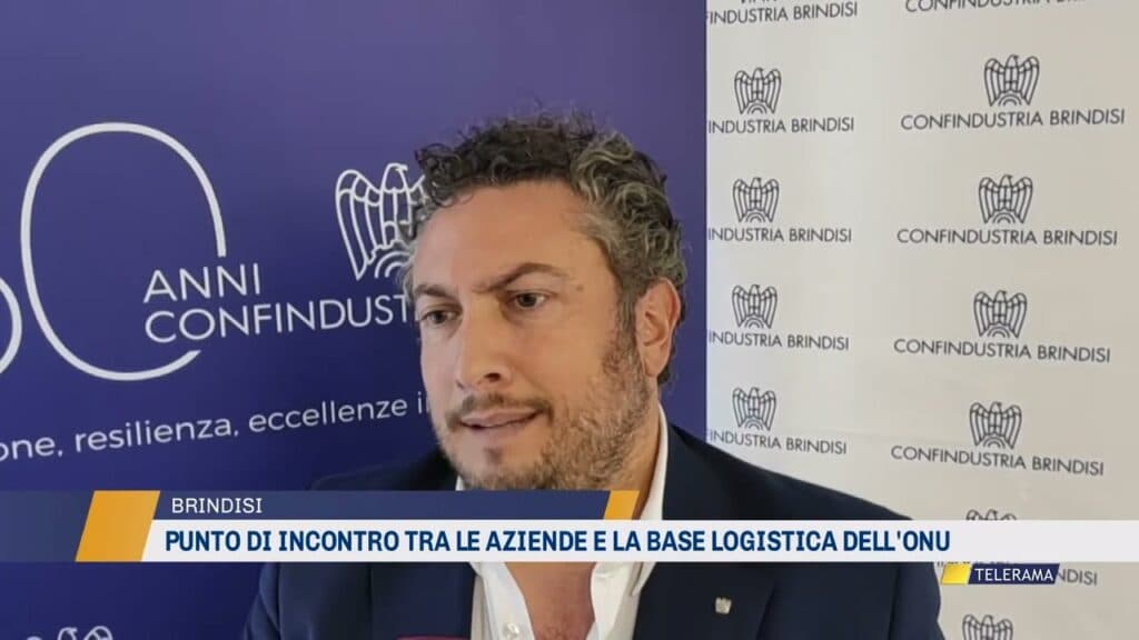 Punto d'incontro tra le aziende e la base logistica dell'Onu