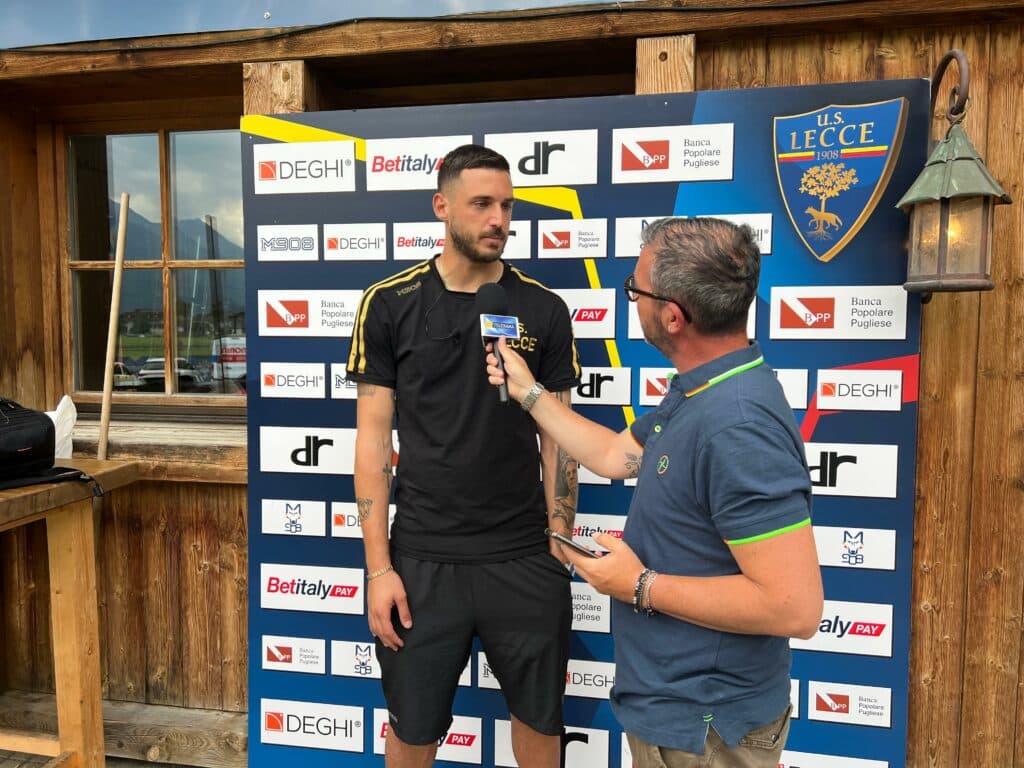Falcone: "Voglio entrare nella storia del Lecce"
