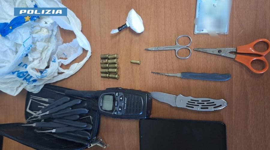 In monopattino con la cocaina: nuovi guai per 44enne
