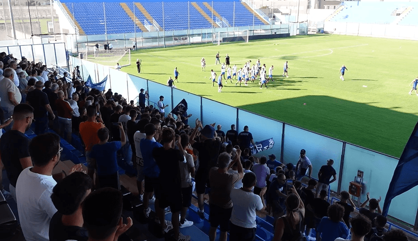 Grande entusiasmo per il primo allenamento del Brindisi al Fanuzzi