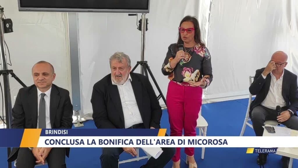 Conclusa a Brindisi la bonifica dell'area di Micorosa