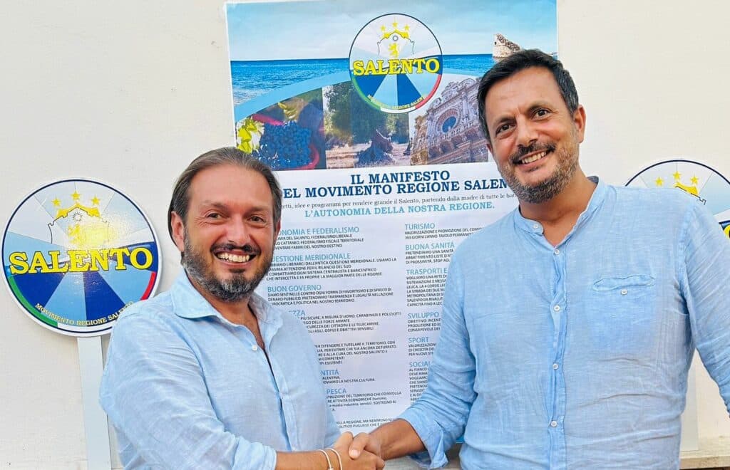Il Movimento Regione Salento riorganizza il direttivo cittadino a Neviano