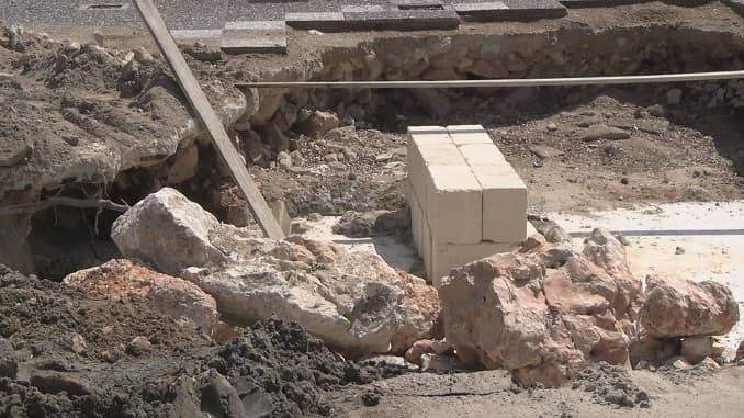 Voragine sul lungomare di San Cataldo, dopo mesi ecco la sistemazione