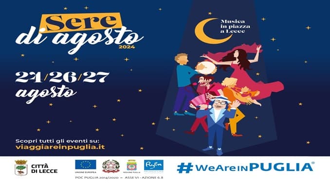 “Sere d'agosto”, tre concerti tra identità, storia e tradizione
