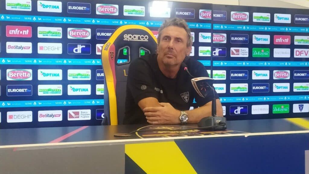Lecce, Gotti: "Non scappo, mi piace trovare le soluzioni"
