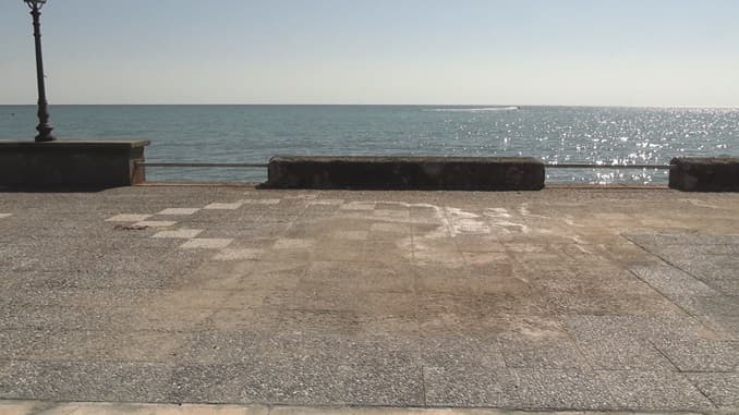 La voragine sul lungomare è solo un ricordo: terminati i lavori della Lupiae Servizi